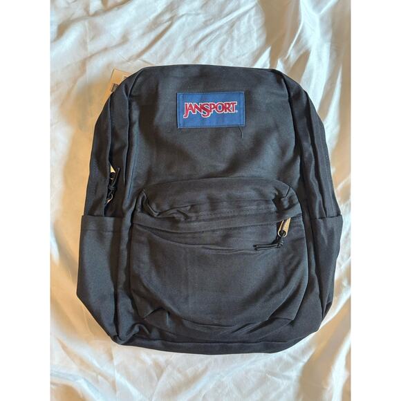 jansport - superbreak one backpack black - black PLUS iconic straight JanSport Superbreak One Backpack -